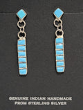Glenetta Luna Sterling silver and Turquoise Earrings