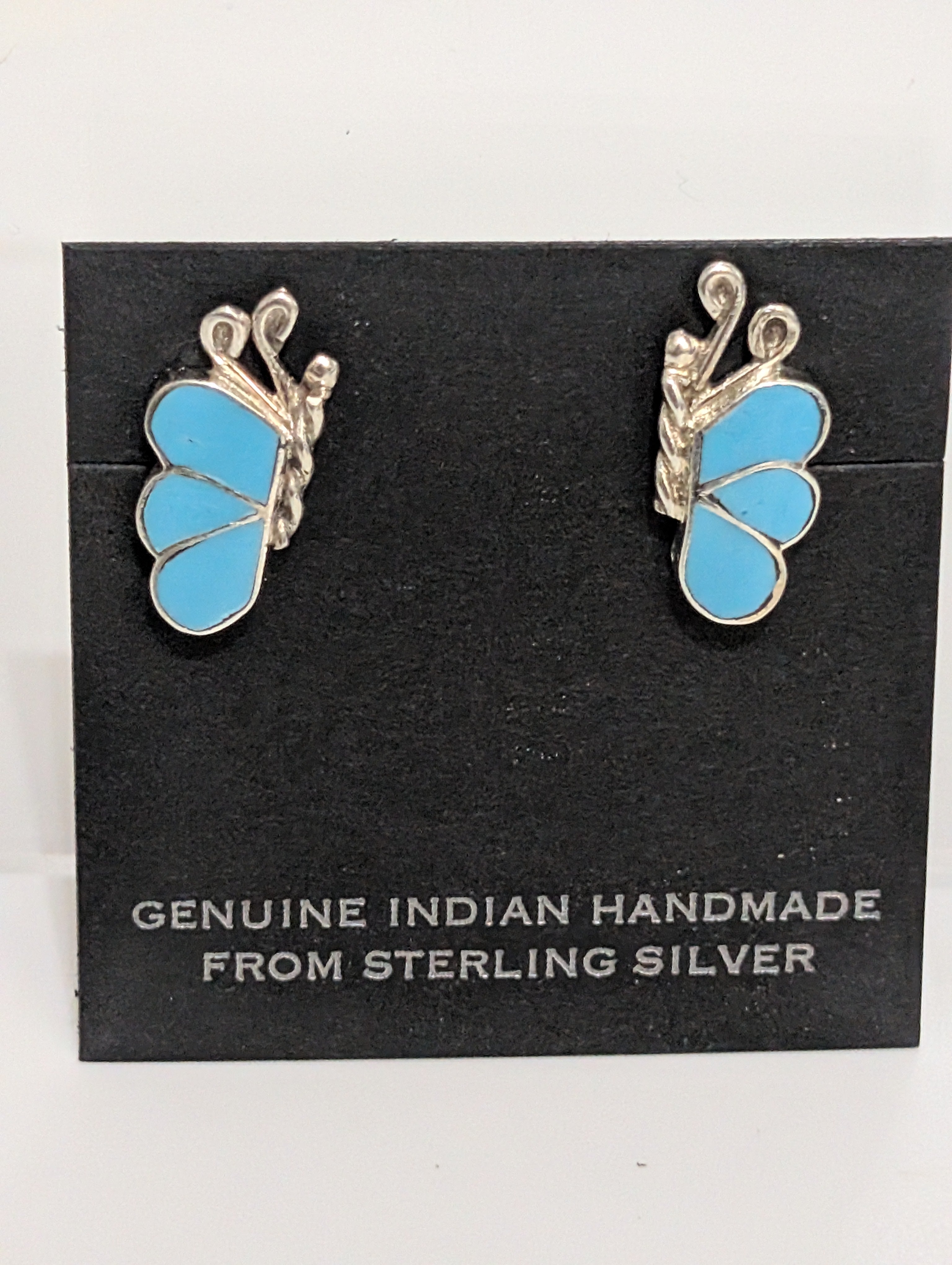 Turquoise Butterfly Earrings