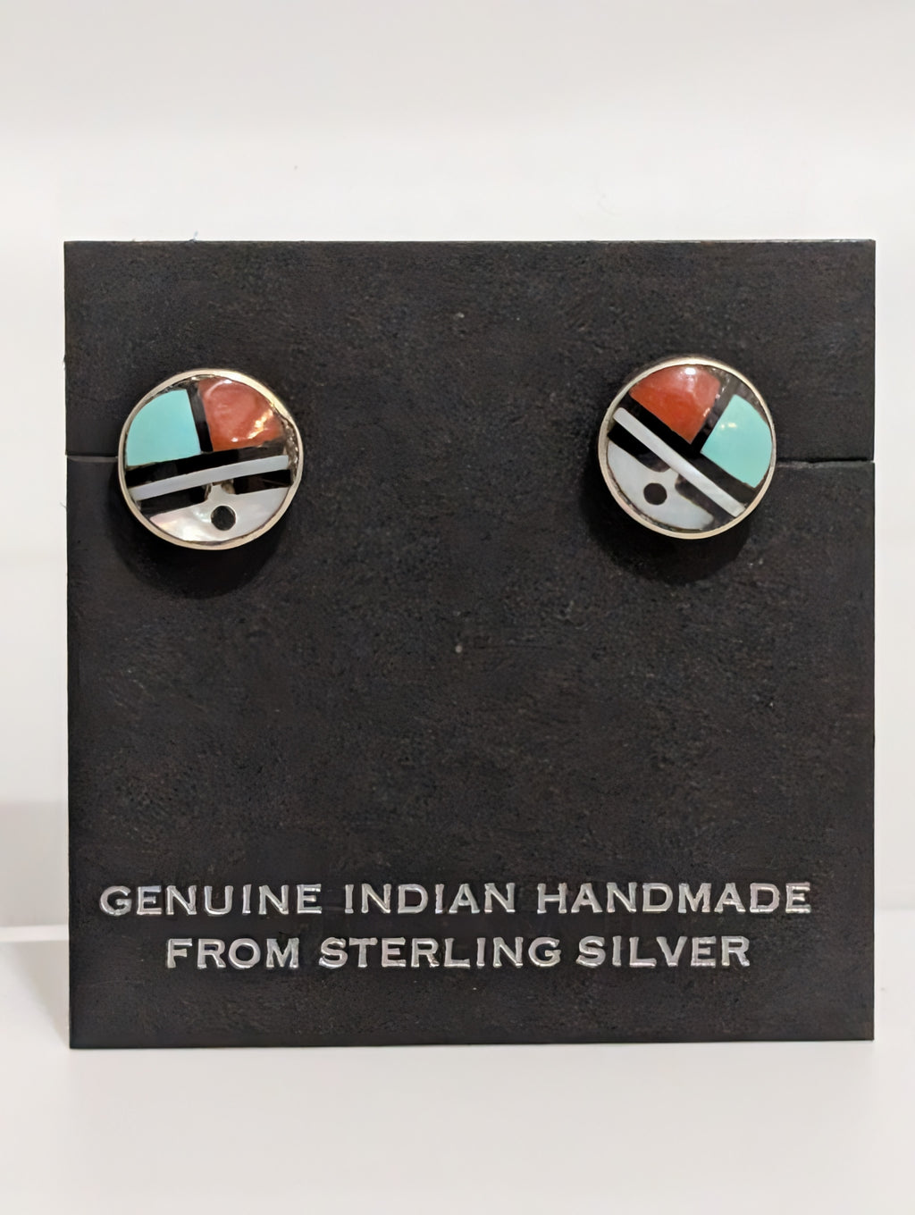 Inlay Sun God Earrings