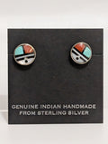 Inlay Sun God Earrings