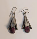 Squash Blossom Earrings w Spiny Oyster
