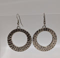 Round Sterling Silver Earrings
