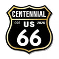 Route 66 - Cent Tin Sign