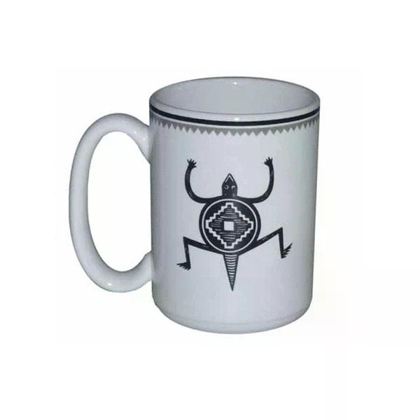 15 oz Mug, Lizard - Black