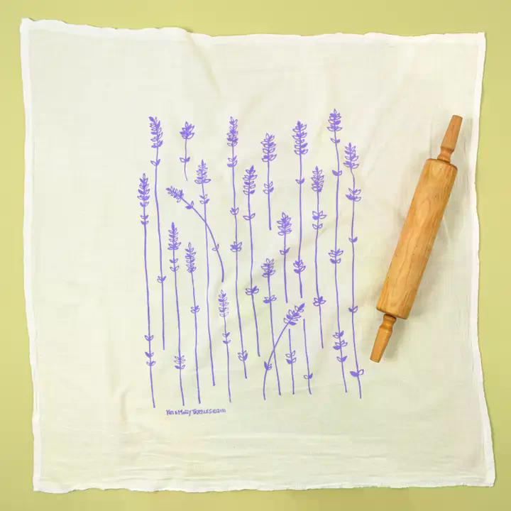 Dish Towel - Lavender Sprigs