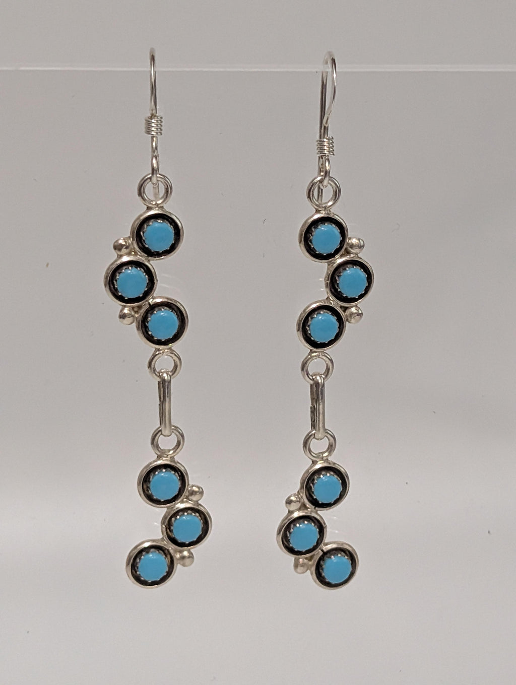Charlene Panteah Dangly Turquoise Earrings