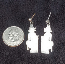 Vintage Hopi Kachina Earrings