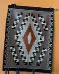 Navajo Rug Two Grey Hills 30x66 (Maggie Etsitty)