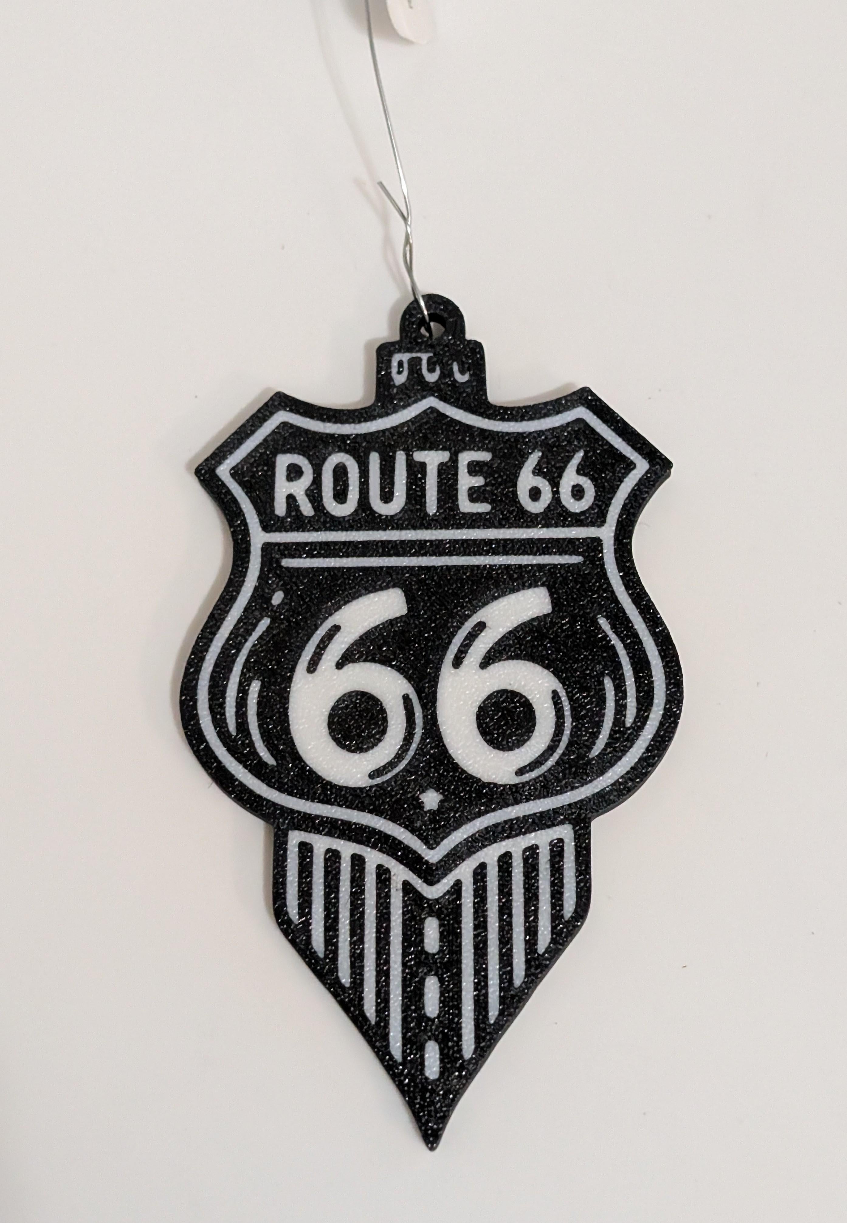 Rt 66 ornaments, HW