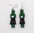 Frog Kachina Earrings