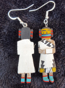 Harvest Girl Kachina Earrings