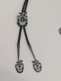Bolo, Inlay Bird w Matching Inlay ends