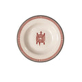 Mimbreno Turtle Soup Bowl, Maroon