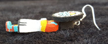 Sun God Kachina Earrings