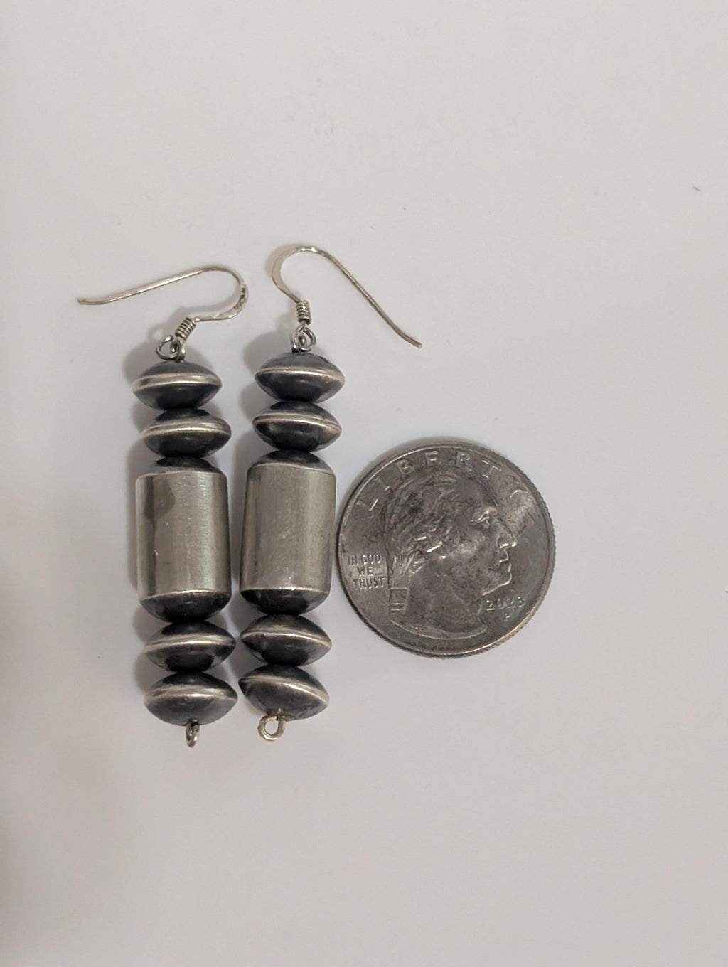 Sterling Siver Bead Earrings
