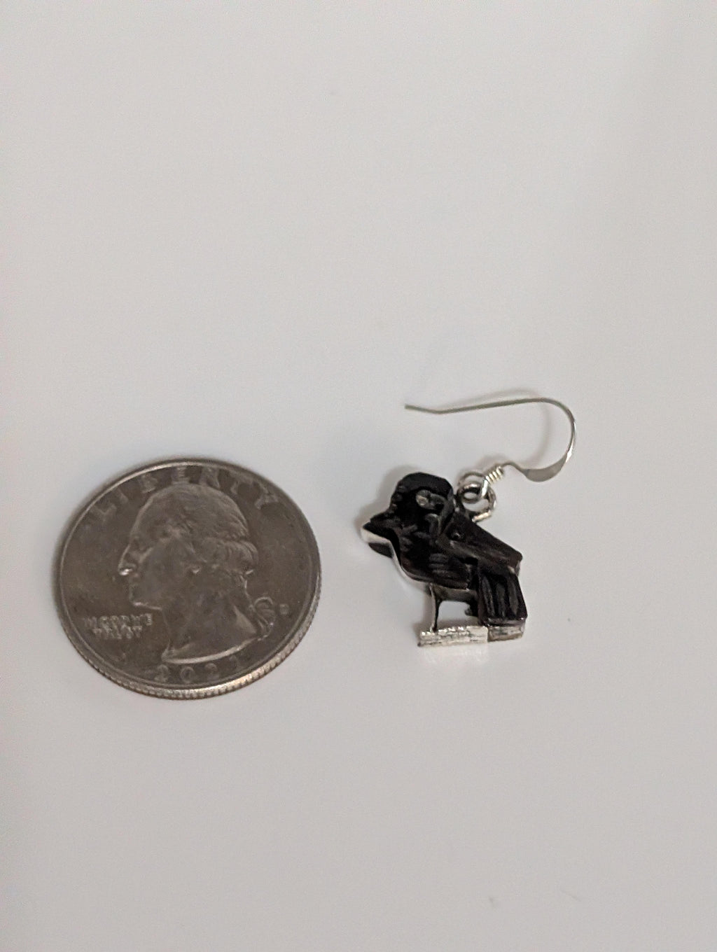 Small Raven Earrings